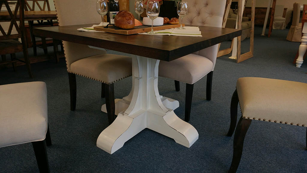carved dining table