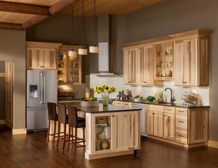 Explore Timeless Rustic Hickory Cabinets in Knoxville, TN